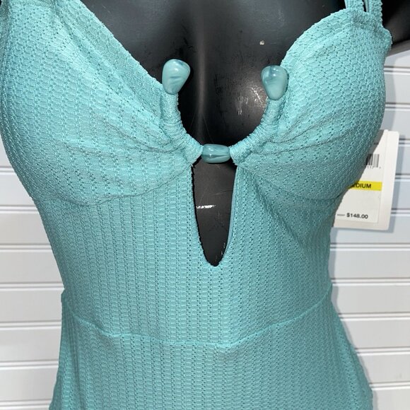 Becca by Rebeca Virtue Women's One Piece Swimsuit Size M Bathing Suits - Picture 5 of 8